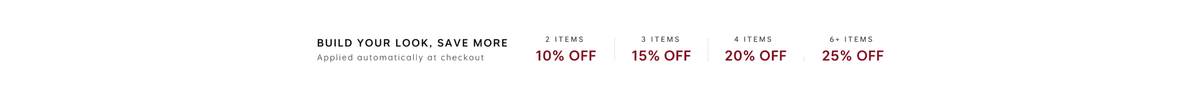 Build your look and save more with Cercii bundle discounts