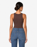 Kaia Sculpting Sleeveless Bodysuit - Brown