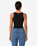 Kaia Sculpting Sleeveless Bodysuit - Black