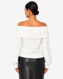 Leonie Relaxed Crew-Neck Knit Jumper - White