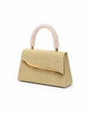 Lumi Structured Bag – Gold, product view 2