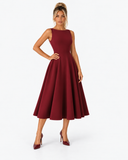 Sabine Sleeveless Vintage Maxi Dress