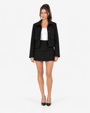 Sylvie Relaxed Pocket Jacket - Black