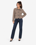 Sylvie Relaxed Pocket Jacket - Beige