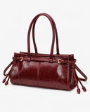 Mireva shoulder bag in Wine Red – front product view