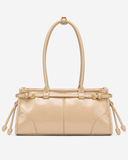 Mireva shoulder bag in Apricot – angled product view