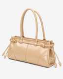 Mireva shoulder bag in Apricot – front product view