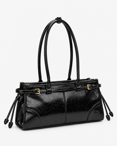 Mireva shoulder bag in Black – front product view