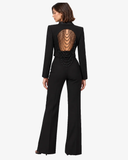 Zara Beaded Cropped Blazer & Trouser Co-ord