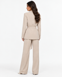 Leandra Belted Blazer & Trouser Set, product view 2