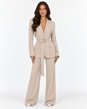 Leandra Belted Blazer & Trouser Set, product view 3