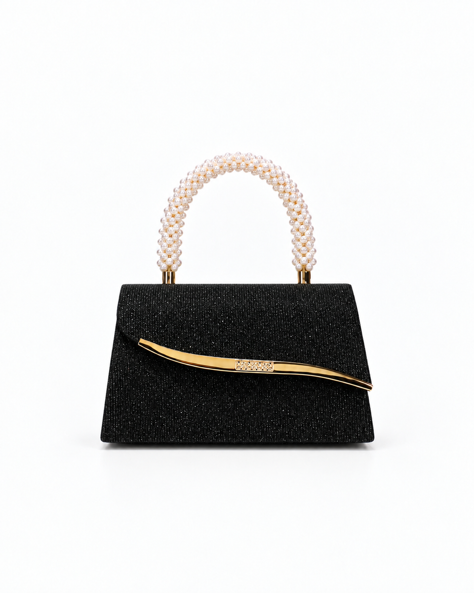 Lumi Structured Bag – Black, product view 1