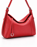 Mara Wine Red bag – close-up of exterior and body detail