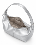 Mimi Dumpling Bag – Silver, product view 4