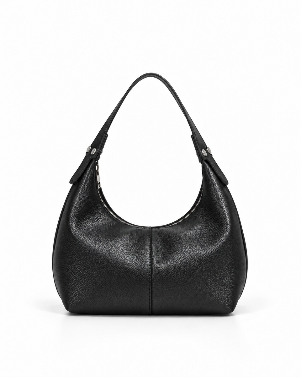 Mimi Dumpling Bag – Black, product view 1