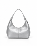 Mimi Dumpling Bag – Silver, product view 1