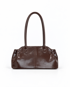 Romy Shoulder Bag – Coffee Brown, product view 1