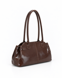 Romy Shoulder Bag – Coffee Brown, product view 2